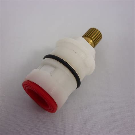 Constructed of durable plastic that will endure. . Glacier bay faucet cartridge identification
